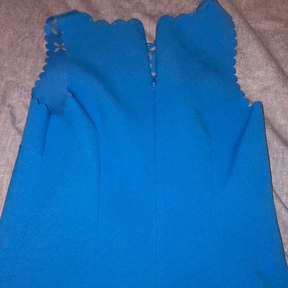 Turquoise Jcrew eyelit dress - Picture 5 of 6